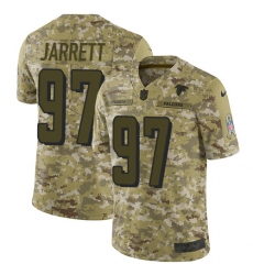 Youth Nike Atlanta Falcons #97 Grady Jarrett Limited Camo 2018 Salute to Service NFL Jersey
