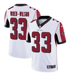 Men's Nike Atlanta Falcons #33 Blidi Wreh-Wilson White Vapor Untouchable Limited Player NFL Jersey