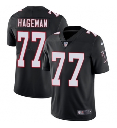 Youth Nike Atlanta Falcons #77 Ra'Shede Hageman Black Alternate Vapor Untouchable Limited Player NFL Jersey