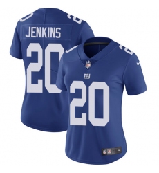 Women's Nike New York Giants #20 Janoris Jenkins Royal Blue Team Color Vapor Untouchable Limited Player NFL Jersey