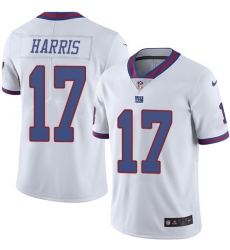 Youth Nike New York Giants #17 Dwayne Harris Limited White Rush Vapor Untouchable NFL Jersey