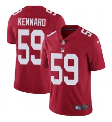Youth Nike New York Giants #59 Devon Kennard Red Alternate Vapor Untouchable Limited Player NFL Jersey