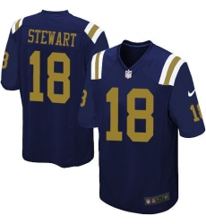 Youth Nike New York Jets #18 ArDarius Stewart Limited Navy Blue Alternate NFL Jersey