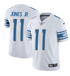 Men's Nike Detroit Lions #11 Marvin Jones Jr Limited White Vapor Untouchable NFL Jersey