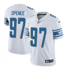 Youth Nike Detroit Lions #97 Akeem Spence Limited White Vapor Untouchable NFL Jersey