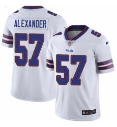 Men's Nike Buffalo Bills #57 Lorenzo Alexander White Vapor Untouchable Limited Player NFL Jersey