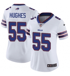 Women's Nike Buffalo Bills #55 Jerry Hughes White Vapor Untouchable Limited Player NFL Jersey