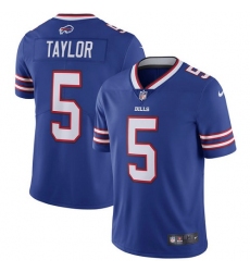 Men's Nike Buffalo Bills #5 Tyrod Taylor Royal Blue Team Color Vapor Untouchable Limited Player NFL Jersey