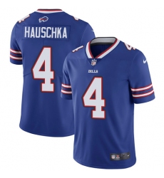 Men's Nike Buffalo Bills #4 Stephen Hauschka Royal Blue Team Color Vapor Untouchable Limited Player NFL Jersey