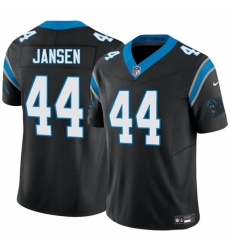Men's Carolina Panthers #44 J.J. Jansen Black 2025 F.U.S.E. Vapor Limited Football Stitched Jersey