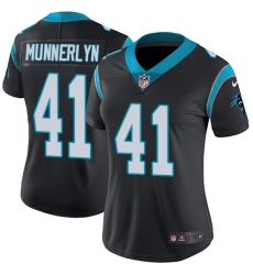 Women's Nike Carolina Panthers #41 Captain Munnerlyn Black Team Color Vapor Untouchable Limited Player NFL Jersey