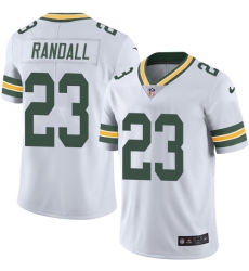 Men's Nike Green Bay Packers #23 Damarious Randall White Vapor Untouchable Limited Player NFL Jersey