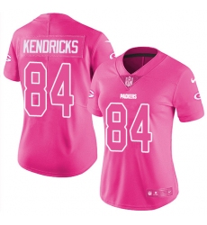 Women's Nike Green Bay Packers #84 Lance Kendricks Limited Pink Rush Fashion NFL Jersey