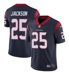 Youth Nike Houston Texans #25 Kareem Jackson Limited Navy Blue Team Color Vapor Untouchable NFL Jersey