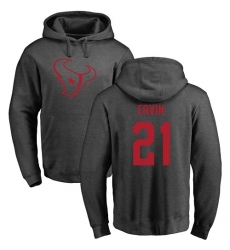 NFL Nike Houston Texans #21 Tyler Ervin Ash One Color Pullover Hoodie