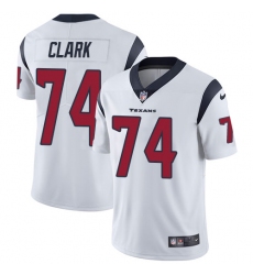 Youth Nike Houston Texans #74 Chris Clark Limited White Vapor Untouchable NFL Jersey