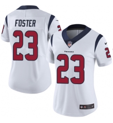 Women's Nike Houston Texans #23 Arian Foster Limited White Vapor Untouchable NFL Jersey