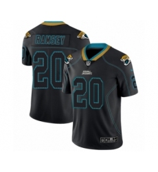 Men's Nike Jacksonville Jaguars #20 Jalen Ramsey Limited Lights Out Black Rush NFL Jersey