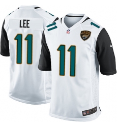 Men's Nike Jacksonville Jaguars #11 Marqise Lee Game White NFL Jersey