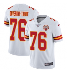 Men's Nike Kansas City Chiefs #76 Laurent Duvernay-Tardif White Vapor Untouchable Limited Player NFL Jersey