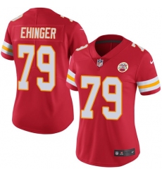 Women's Nike Kansas City Chiefs #79 Parker Ehinger Red Team Color Vapor Untouchable Limited Player NFL Jersey