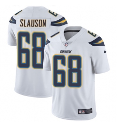 Youth Nike Los Angeles Chargers #68 Matt Slauson White Vapor Untouchable Limited Player NFL Jersey